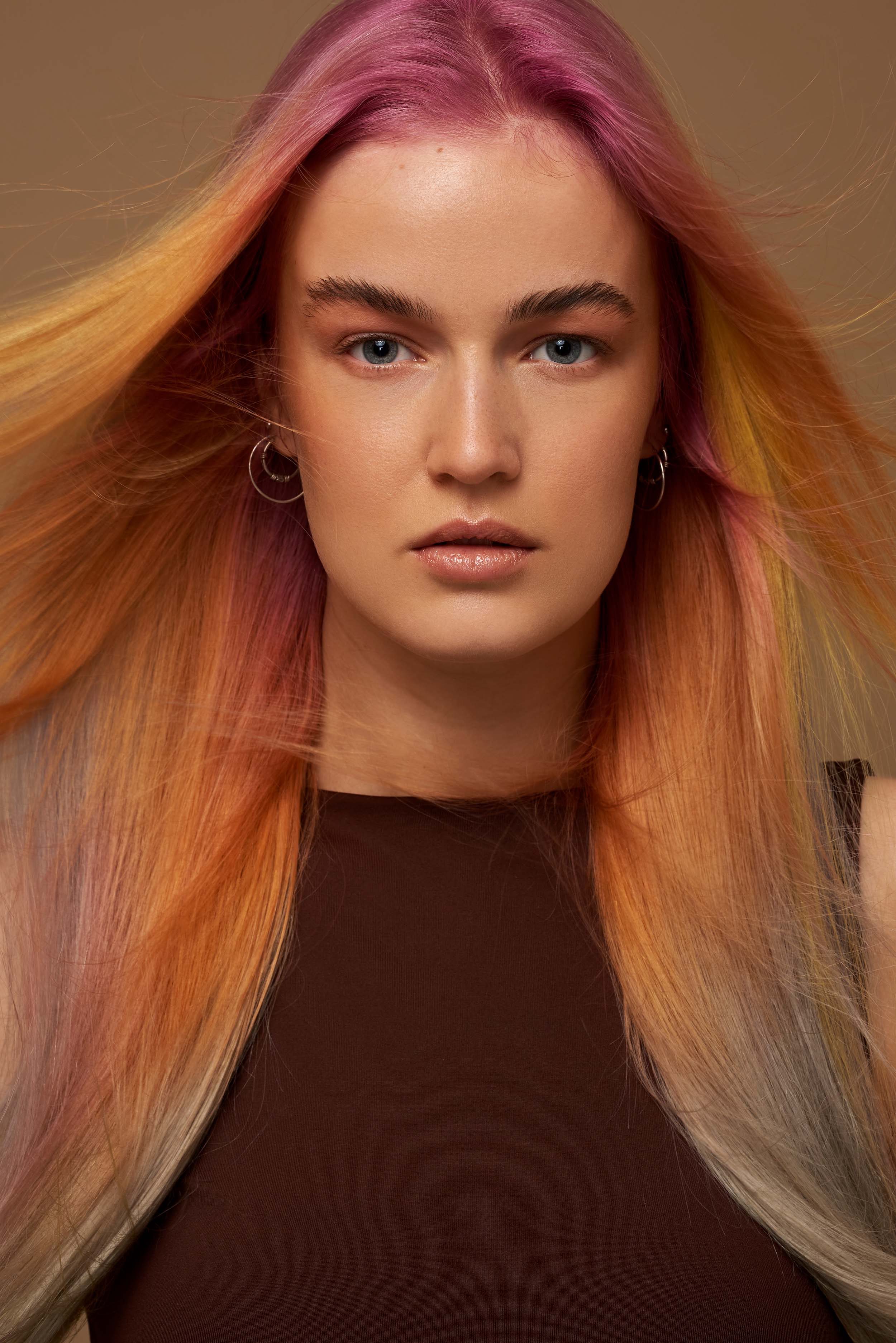 Hair photography for Kirsten Alacali - creative hairstyling with artistic vision and sophisticated techniques